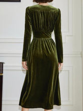 BXOXO party look inspos Fashion New Women Elegant Velvet Midi Party Dresses Vintage A-Line Solid Autumn Casual Robe Female Chic Prom Vestidos Clothings